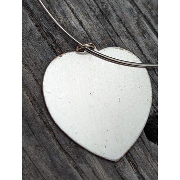 Vintage Las Vegas Heart Necklace, Romantic Gift Charm Pendant - Picture 9 of 10